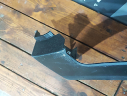 Накладка крыла переднего правого Santa Fe 3 12-18 Б/У Оригинал 877122W000