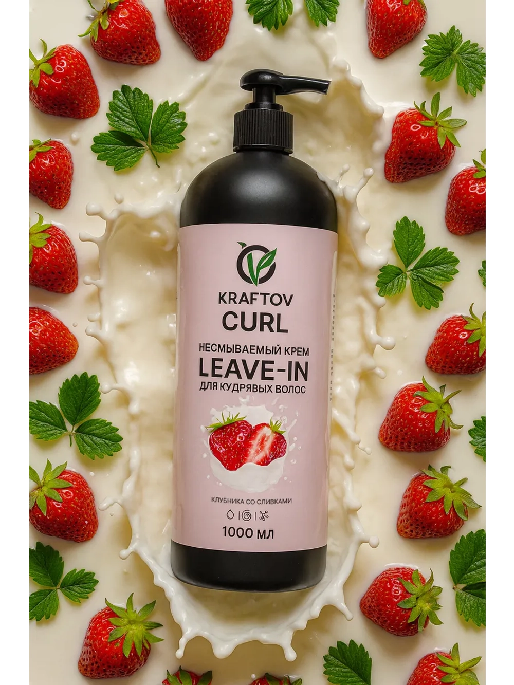 Несмываемый кондиционер leave-in для кудрявых волос