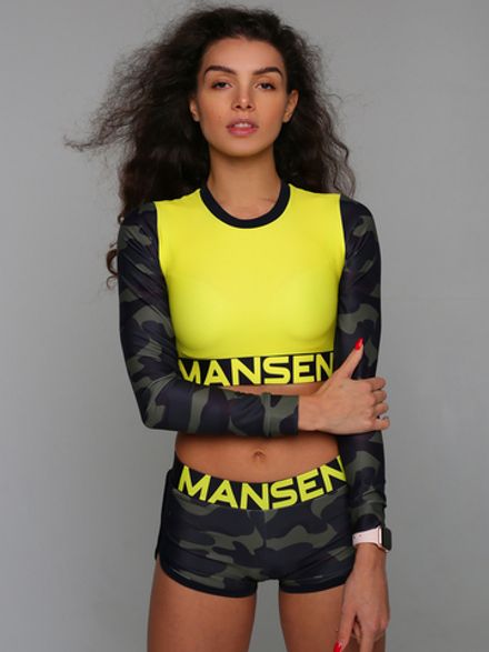 Рашгард короткий Crossfit military