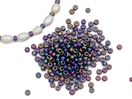 Бисер Round 11/0, Miyuki, аметист (5г)