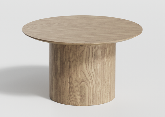 Столик Type D 70 см основание D 39 см (натуральный дуб)