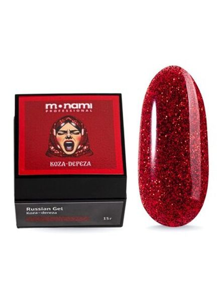 Monami Russian Gel - Гель жесткий моделирующий Коза-дереза, 15гр