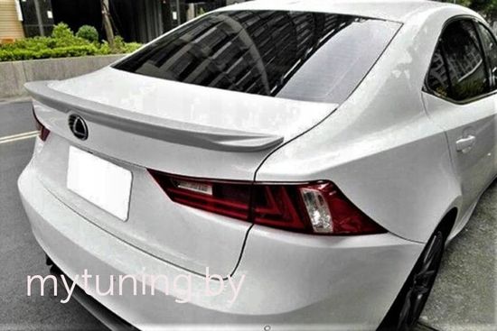 Спойлер V.1 для Lexus IS III 2013+