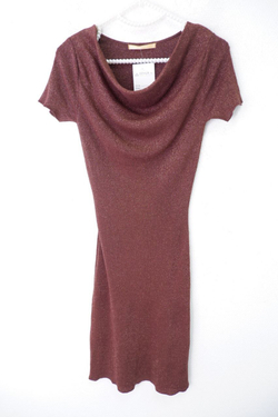 Платье Zarina коричневое 42 размер