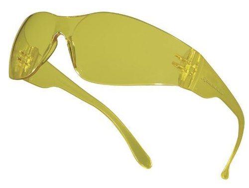 Очки Delta Plus BRAVA2 YELLOW поликарбонат цвет.желтый
