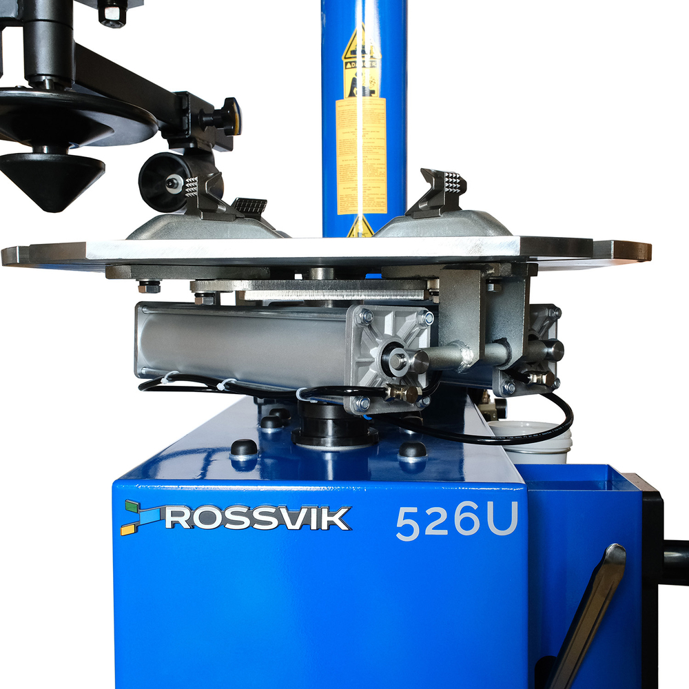 Станок шиномонтажный ROSSVIK V-526U, п/автомат, до 26", 220В с третьей рукой. Цвет синий RAL5005