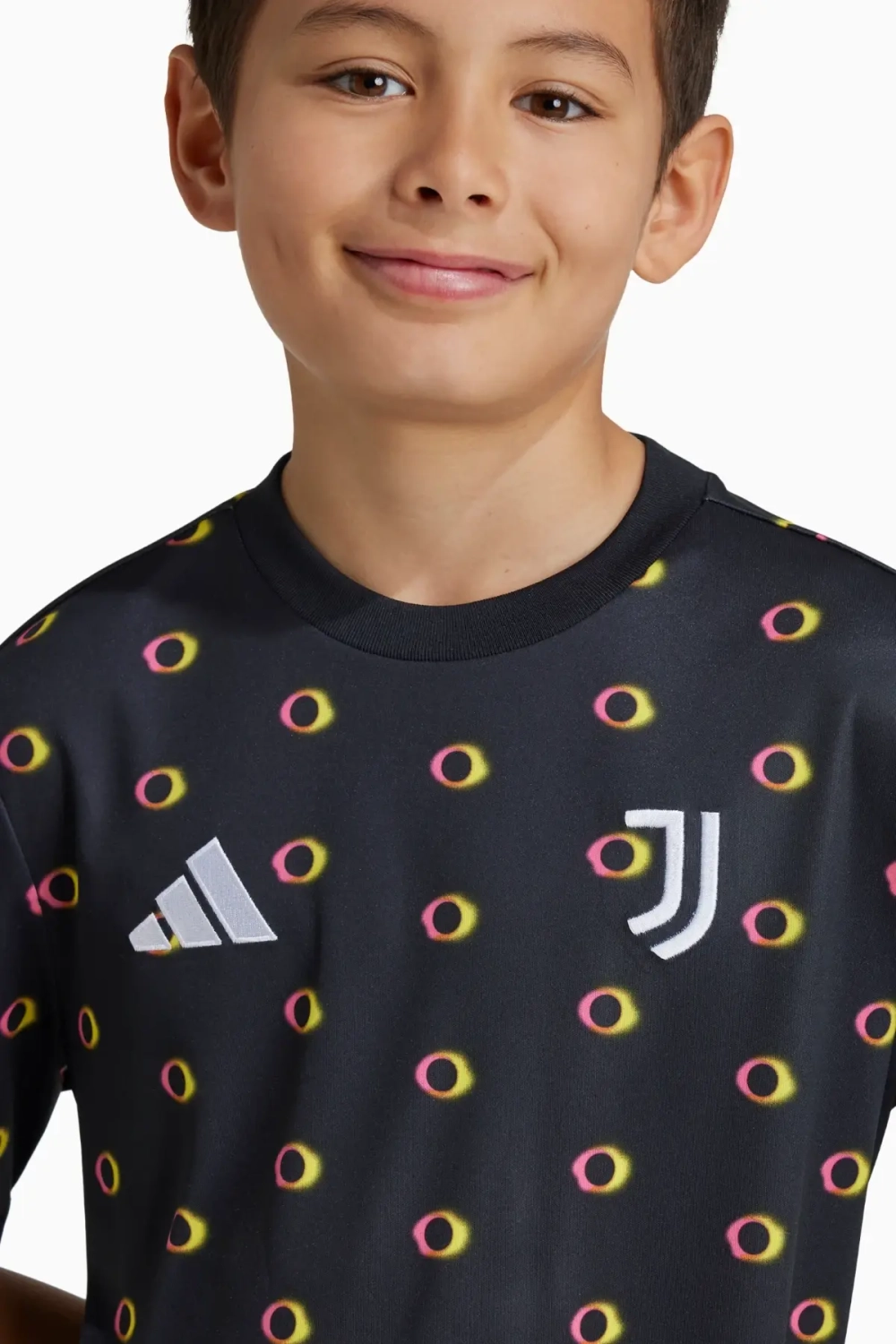 Футболка adidas Juventus FC 24/25 Pre-Match Junior - черный