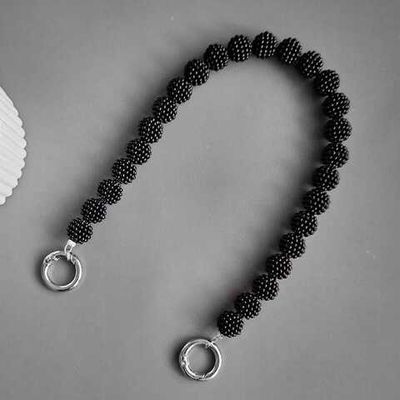 Ручка для сумки из бусин 30 см