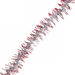 Мишура 2м, фонарик 5 см, красный