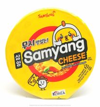 Корейская пшеничная лапша со вкусом сыра Samyang Cheese big bowl, 105 гр.