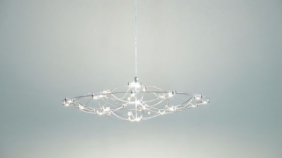 Подвесной светодиодный светильник Favourite Thinner 4305-6P