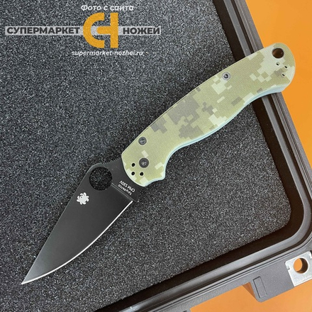 Реплика ножа Spyderco Paramilitary 2 Camo - Black