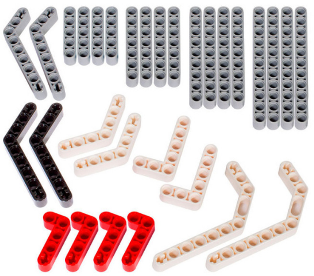 LEGO Education Mindstorms: Набор запасных деталей LME 6 2000705 — Replacement Pack 6 — Лего Образование