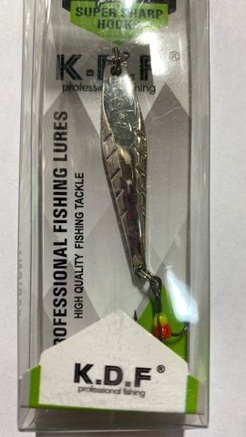 27 Блесна зимняя KDF Bergos 130-8003 6 гр 50 мм цв silver