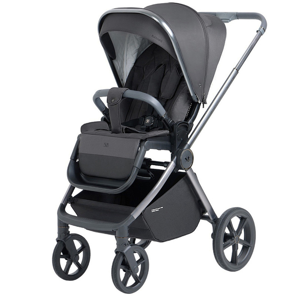 Детская коляска Sweet Baby Elegante 3 в 1 BRD Grey