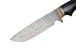 Нож кузница Семина Лорд, дам. сталь, литье, черное дерево