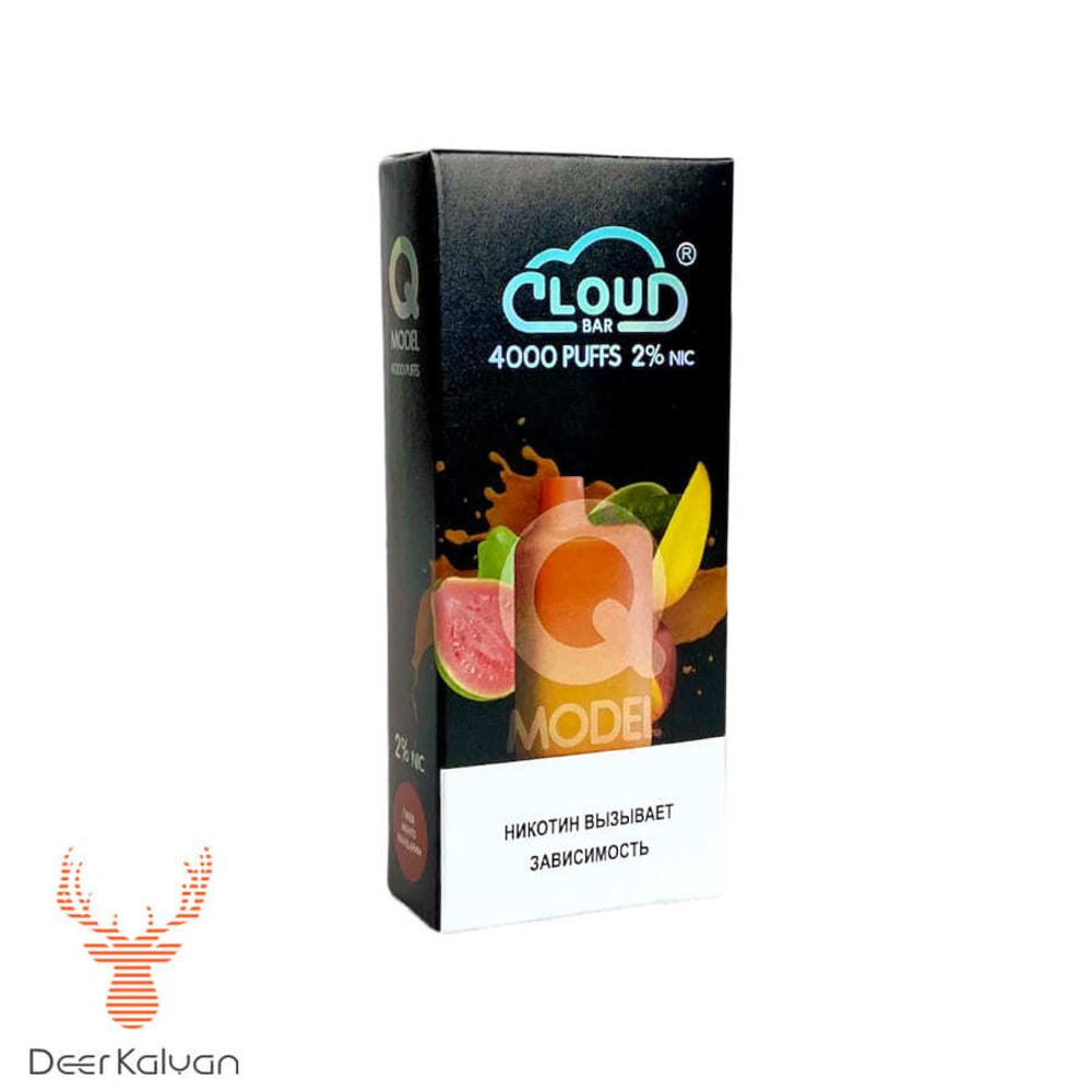 Cloud Bar Q model (Гуава, Манго, Мандарин) (4000 затяжек)