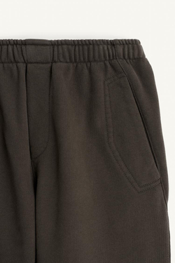 ZARA БРЮКИ С ЭЛАСТИЧНЫМ ПОЯСОМ, ТЕМНО-СЕРЫЙ