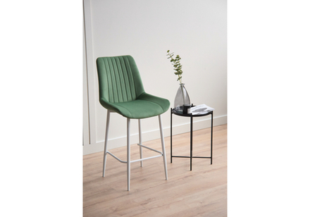 Барный стул Woodville Седа 360 фисташковый (zd 651), белый np, ножки белые