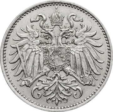 10 геллеров 1892-1911 Австрия