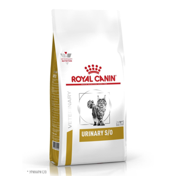 Сухой корм Royal Canin Urinary S/O для взрослых кошек при мочекаменной болезни