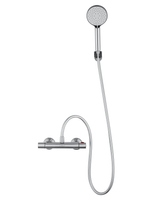 Смеситель для душа с термостатом WONZON & WOGHAND INN 5, Хром (WW-B1005-A-CR)