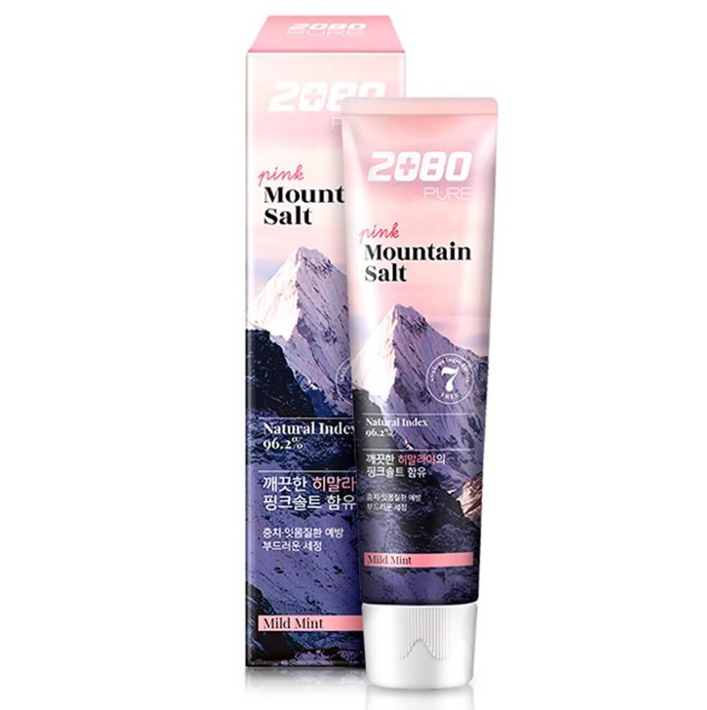 Зубная паста с розовой гималайской солью AEKYUNG Dental Clinic 2080 Pure Pink Mountain Salt 120 гр