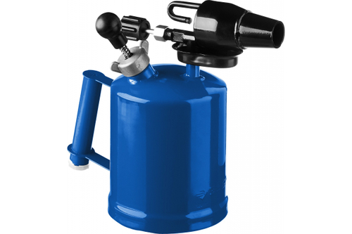 Профессиональная паяльная лампа Зубр ВУЛКАН со стальным эжектором 2,0 л 40652-2.0_z02