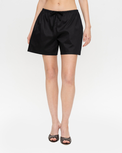 Шорты из хлопка на кулиске