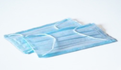 Маска трехслойная с фиксатором на резинке стерильная Инмедиз