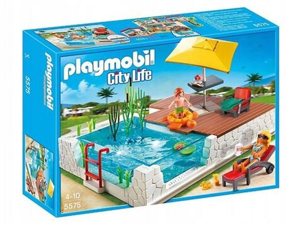 Конструктор Playmobil City Life 5575 Терраса с бассейном