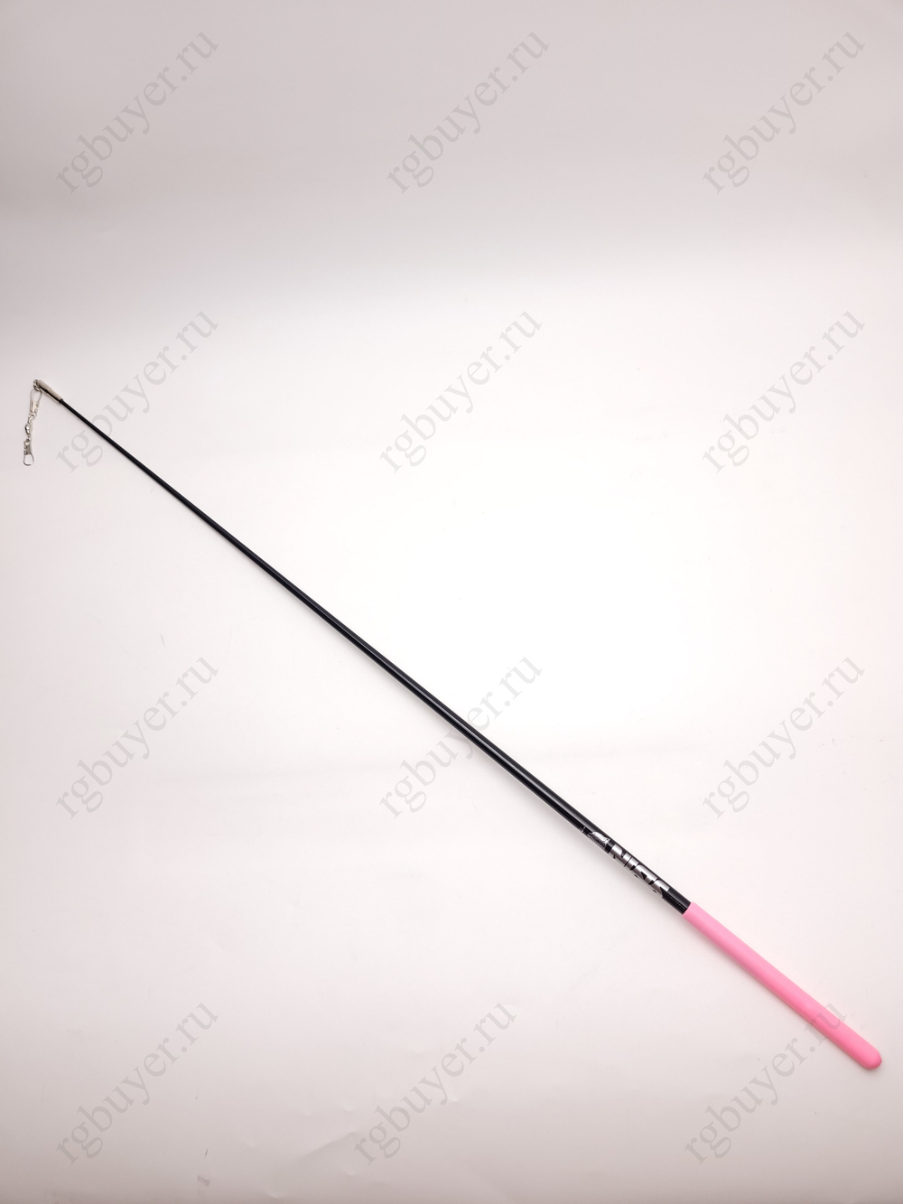 Палочка Sasaki 57 см Черная с розовой ручкой BxP (Black x Pink)