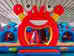 Коммерческий надувной батут «Крабиссимо» 11*9*7 м