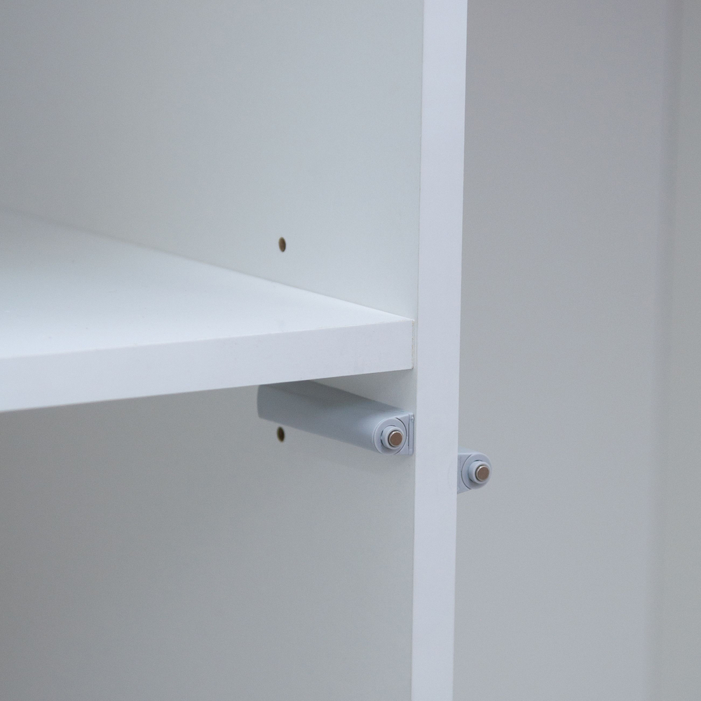 Шкаф распашной 2 ящика Марм со штангой и полками