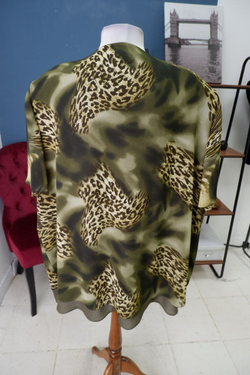 Блуза с принтом 74 размер, новая