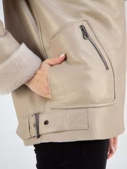 Дубленка авиатор натуральная зимняя