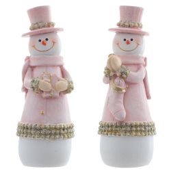 GAEM Фигурка декоративная "Снеговик", L4 W3,5 H11 см, 2в.