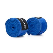 Бинт боксерский TORRES, PRL619015BU, дл. 3,5 м, шир. 5,5 см, 1 пара, хлопок, синий