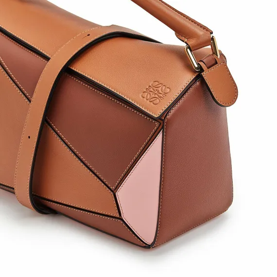 Сумка Loewe Puzzle Bag Tan/medium Pink