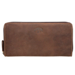 Бумажник Klondike Mary, коричневый, 19,5x10 см