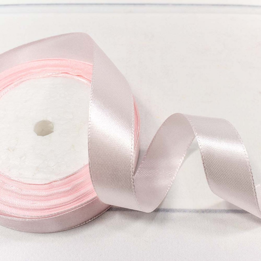 Лента Атласная 2см х 28м Сатин (Розовый)