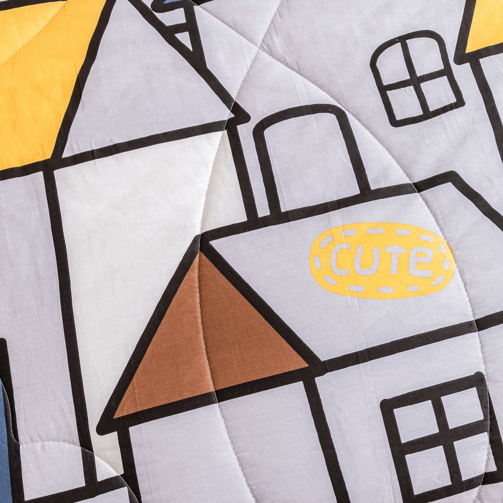 Комплект постельного белья Сатин с Одеялом Young 100% хлопок OBK011