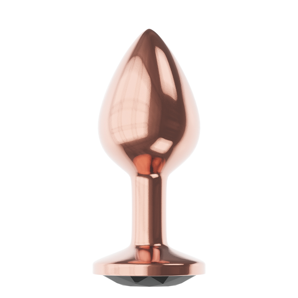 Анальная Пробка Diamond Jet Shine L Розовое Золото 4022-02lola