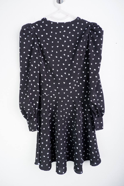 Платье Befree с сердечками, маркировка XS, визуально 42 размер