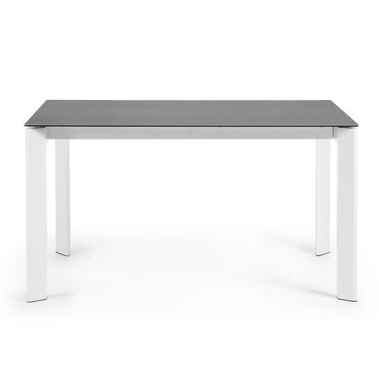 Стол Atta 140 (200) x90 белый керамический