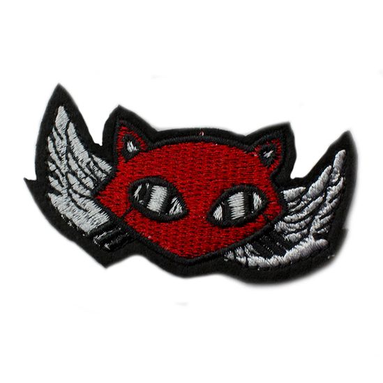 Нашивка на рюкзак и на одежду. Red