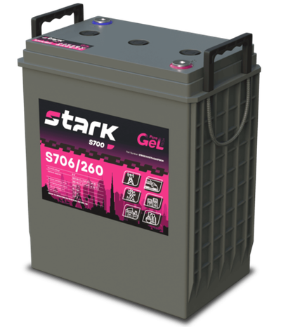 Тяговые аккумуляторные батареи STARK S706/260