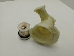 AWE7527/1 кт119 Улитка сливного насоса для стиральной машины Whirlpool AWE7527/1 б/у