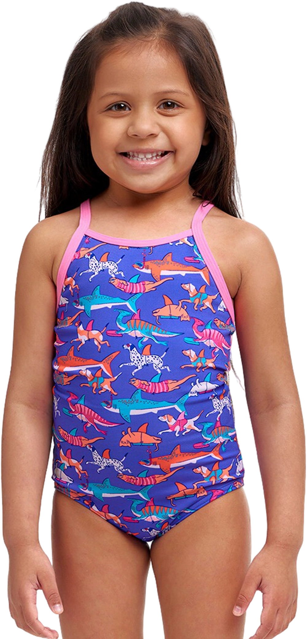 Купальник FUNKITA Toddler Girl's Doggie Paddle