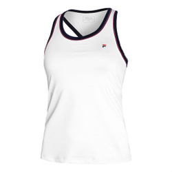 Женская теннисная майка Fila Jodie Tank Top Women - White, Blue